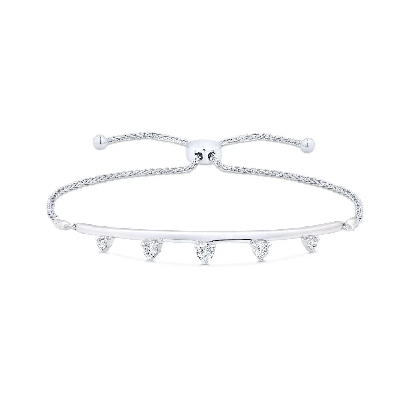 women's horoscope necklace-Super Spiky Slide Bracelet