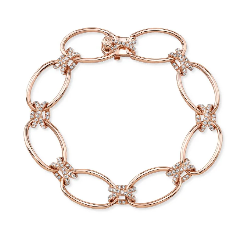 women's open circle necklace-Uneek Legacy Collection Link Bracelet