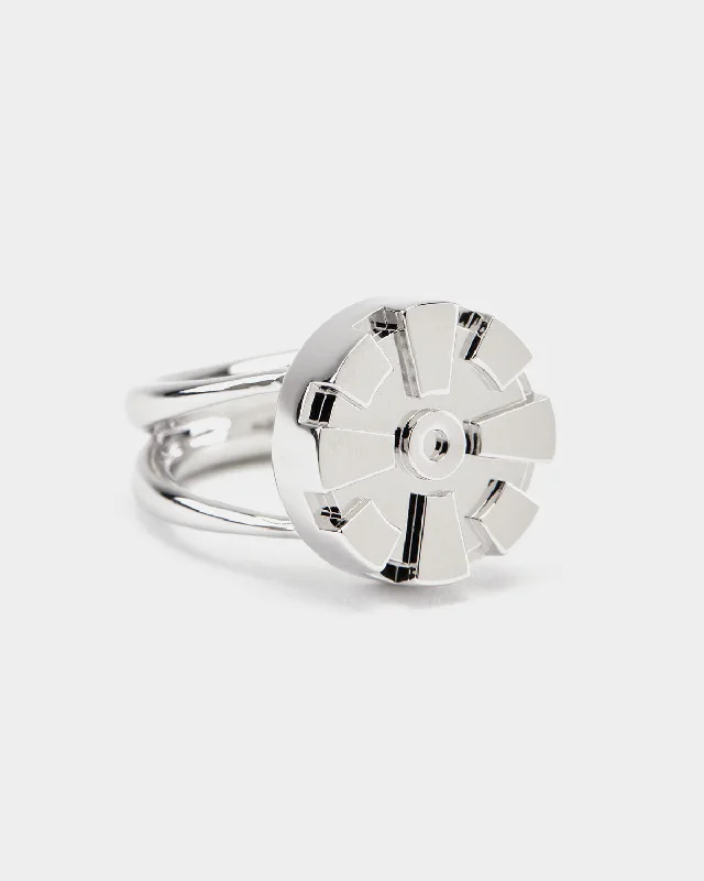 women's modern ring-GRAVITY Mechanical Gear Ring