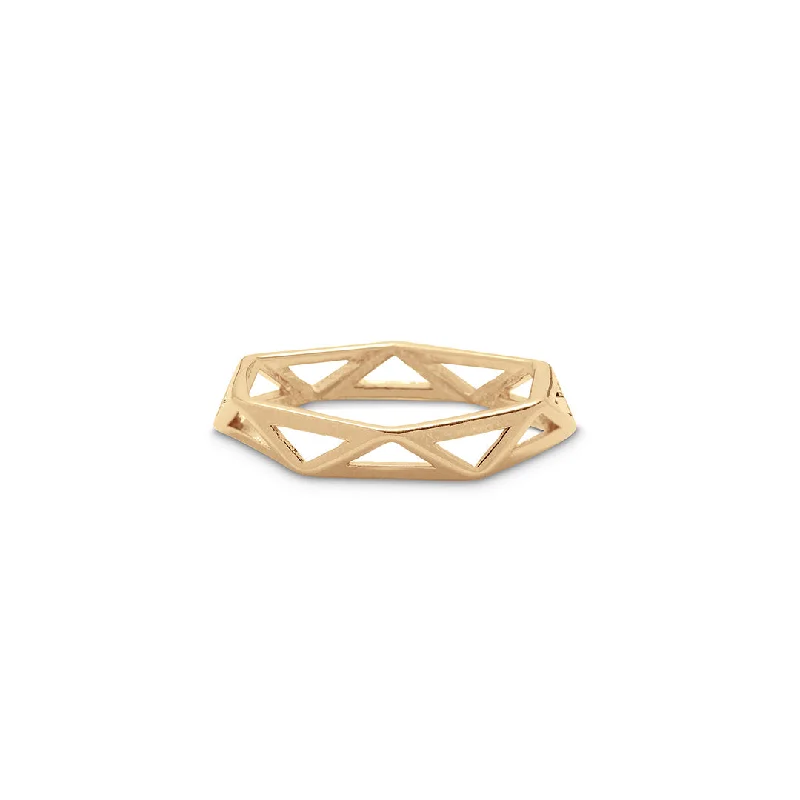 women's formal ring-Clara Ring Gold