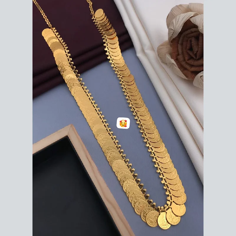 women's religious necklace-Pooja Bangles Gold Plated Long Necklace