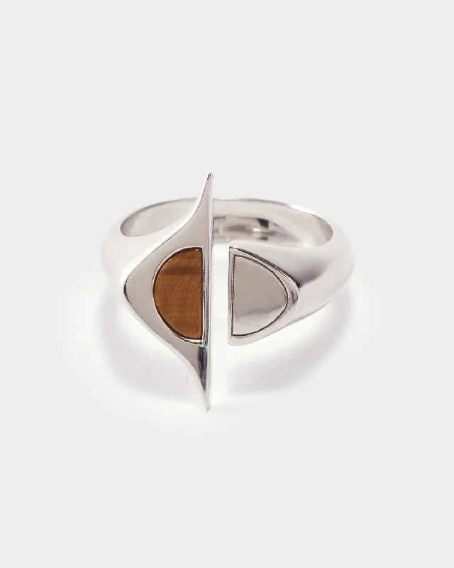 women's wedding ring-Jupiter Open-ended Ring