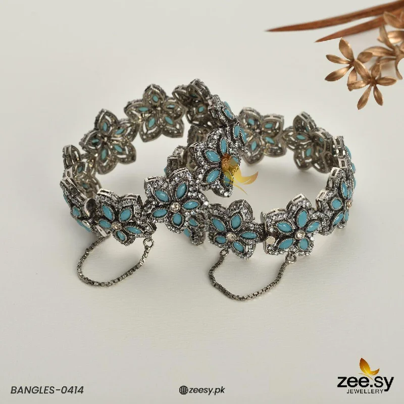 women's floral necklace-BANGLES-0414