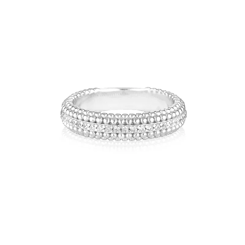 women's cushion cut ring-Paros Ring