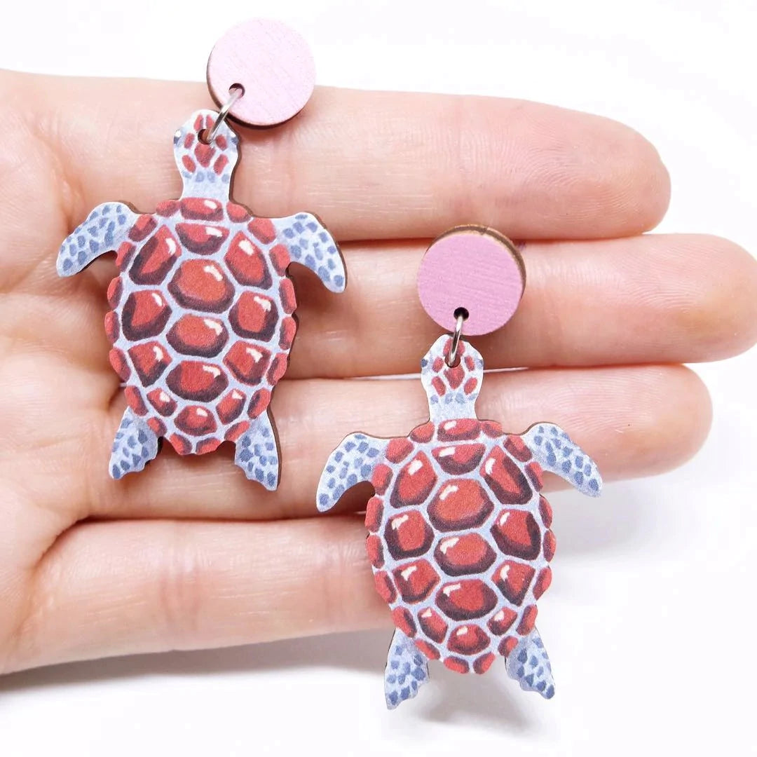 women's formal ring-Pixie Nut & Co Dangle - Turtles*