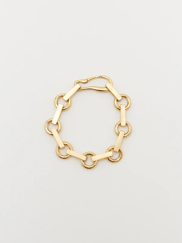 women's oval necklace-Gold Tilda Bracelet