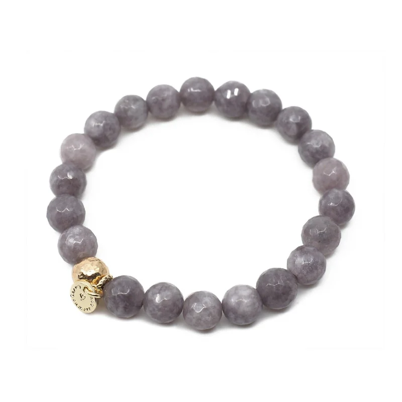 women's choker necklace-The Luna Bracelet in Geode