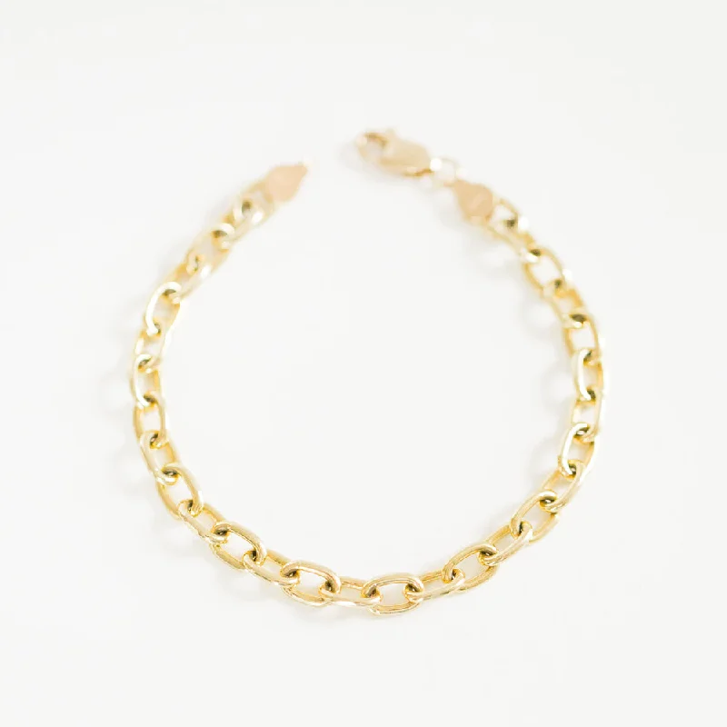 women's double chain necklace-Elongated Chain Bracelet