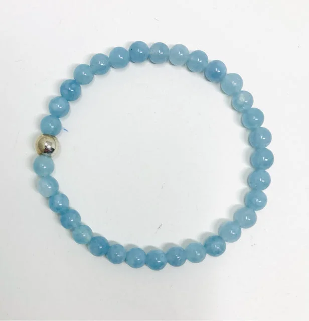 women's multi-layer necklace-Aquamarine Bracelet