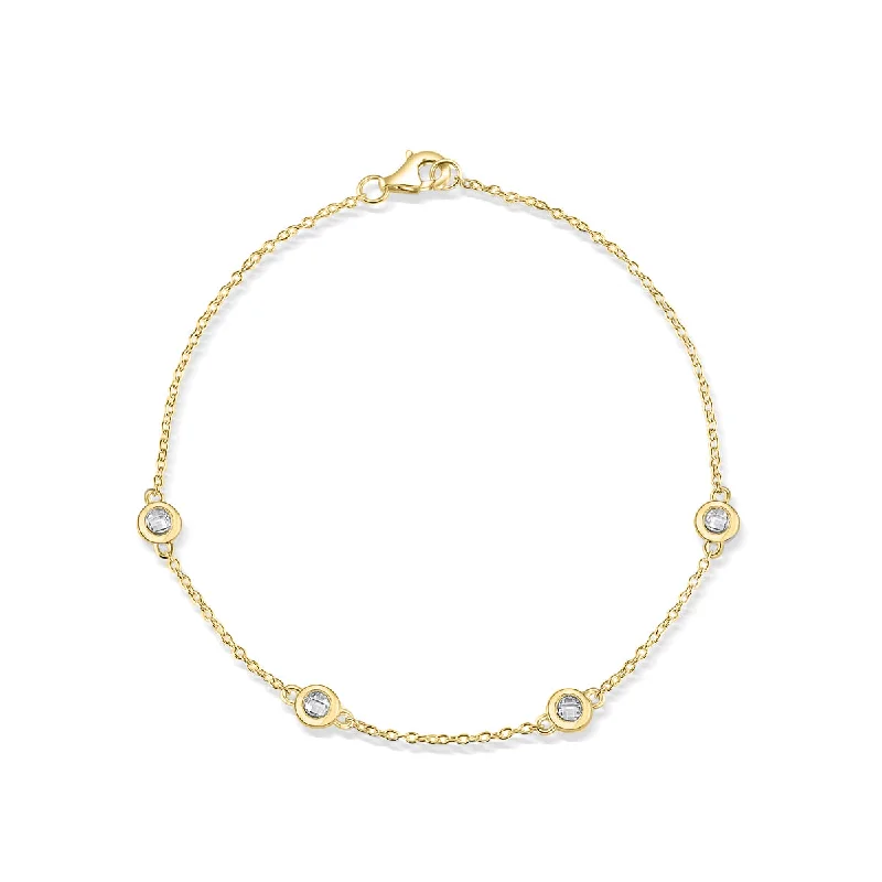 women's minimalist necklace-The Hana - Gold