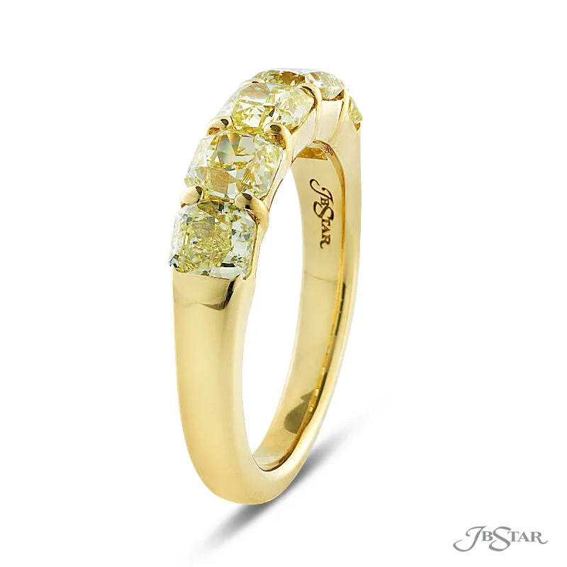 women's opal engagement ring-Fancy Yellow Diamond Wedding Ring