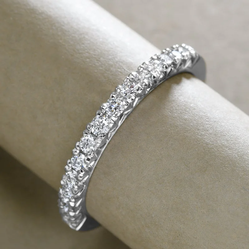 women's sun ring-French-Set Diamond Band By Us!