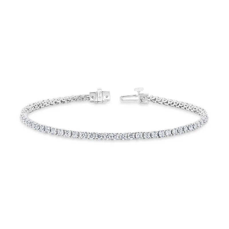 women's crystal necklace-Uneek Tennis Collection 1-Row Tennis Bracelet