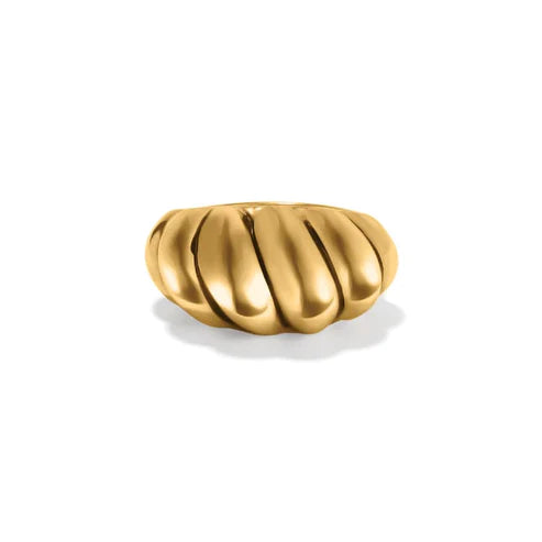 women's knuckle ring-Brighton | Athena Ring in Gold Tone