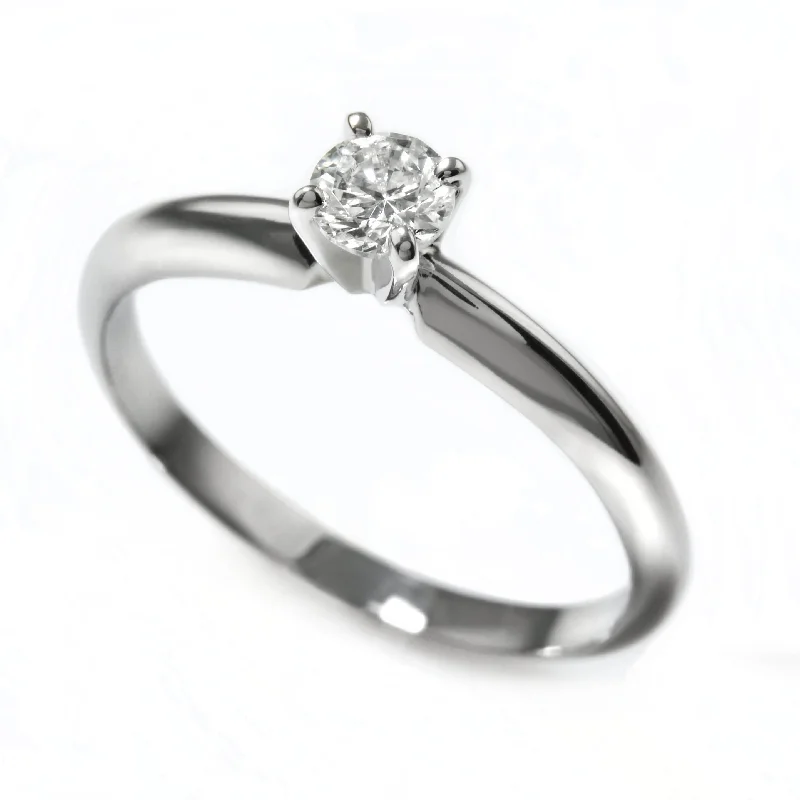 women's midi ring-.22 Carat Diamond Solitaire Ring