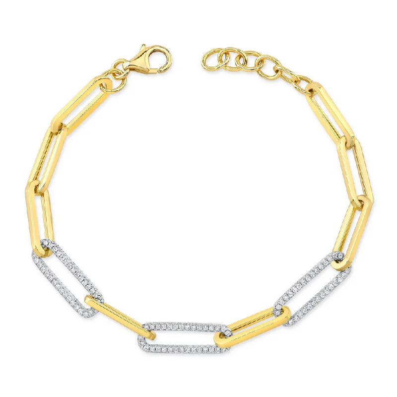 women's statement necklace-Uneek Legacy Collection Link Bracelet