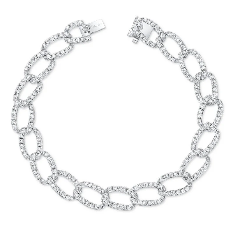 women's topaz necklace-Uneek Legacy Collection Link Bracelet