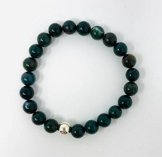 women's minimalist necklace-Bloodstone Bracelet