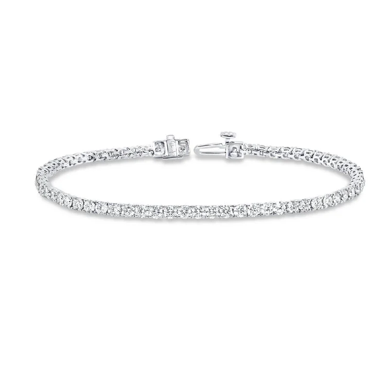 women's Edwardian necklace-Uneek Tennis Collection 1-Row Tennis Bracelet