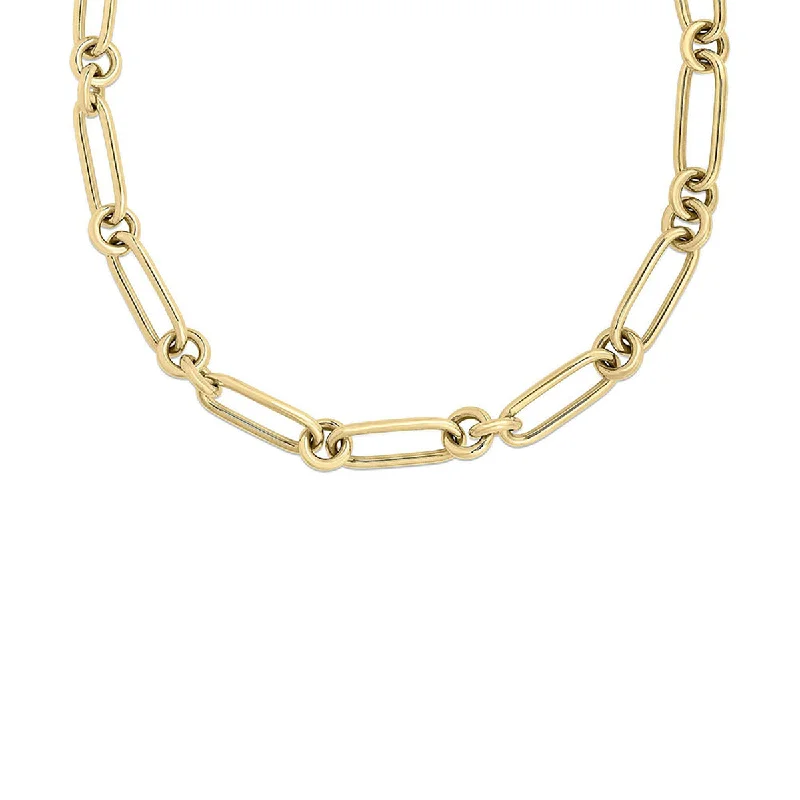 women's double chain necklace-Designer Gold Collection Chain Necklace