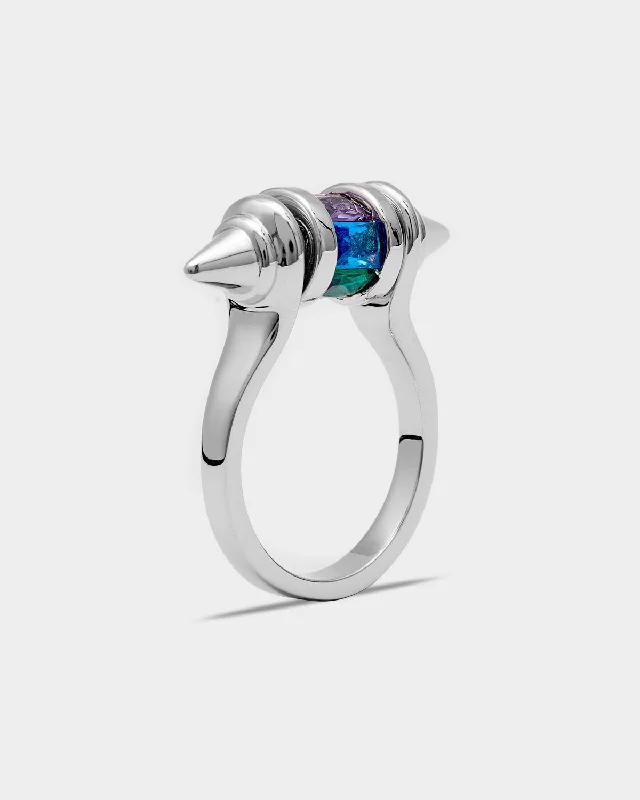 women's high-end ring-Rainbow Medal Ring